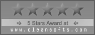 5 stars on CleanSoft